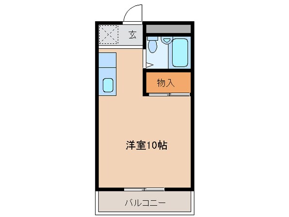 井田川駅 徒歩12分 1階の物件間取画像